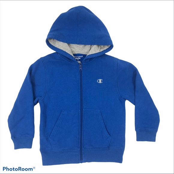 Champion Other - Boys Champion Blue Full Zip Sweatshirt Hoodie 6